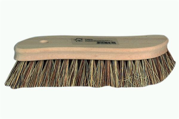 Fegbürste Holzkörper roh, S-Form