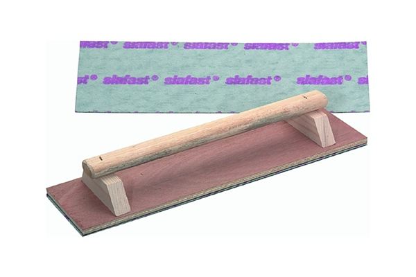 Talosche mit Klett-Schleifpapier K16