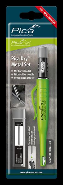 Pica Dry Metal Set, mit Anreissnadel