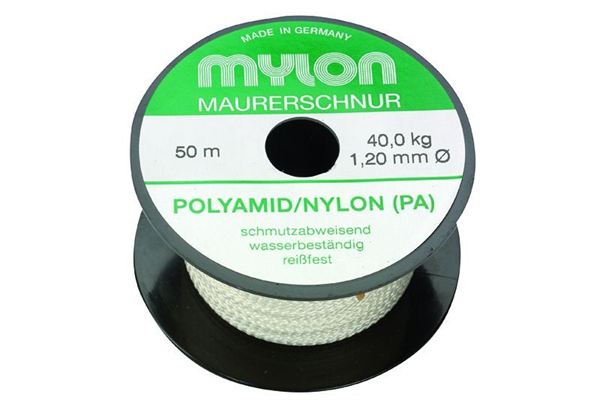 Senkelschnur aus Polypropylen, weiss