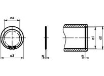 Sicherungsringe für Bohrungen