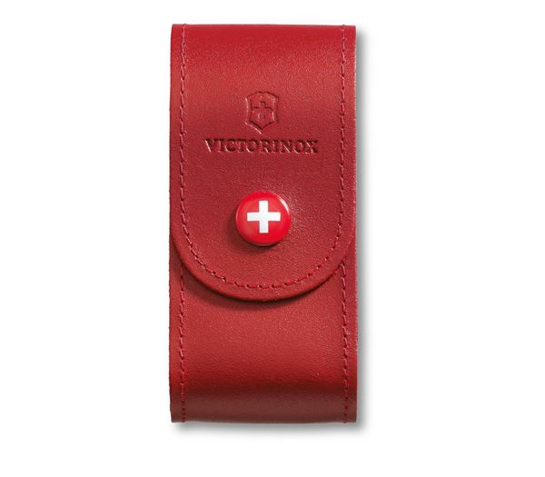 Victorinox Leder-Gürteletui, rot