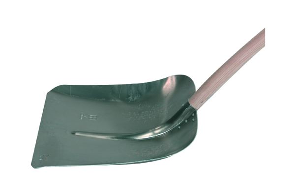 Obstschaufel aus Alu gehärtet, blank