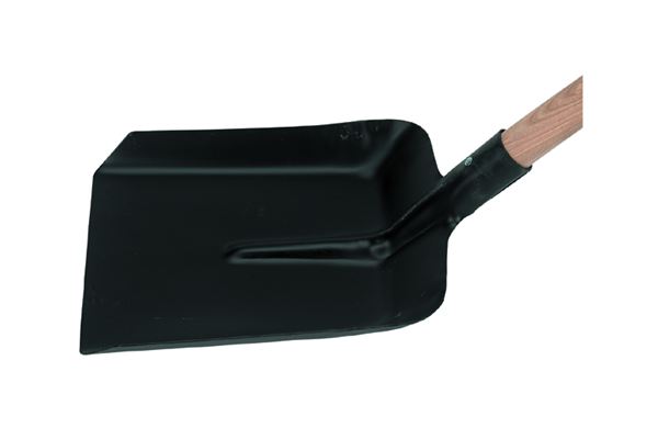 Randschaufel aus schwarzem Stahlblech Gr. 3