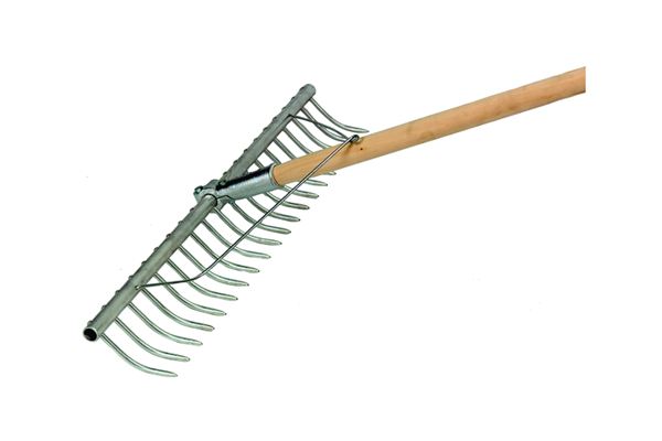 Heu- und Silorechen ALU, 74 cm, 20 Zinken