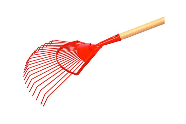 Laubrechen ROBUST mit runden Stahlzinken