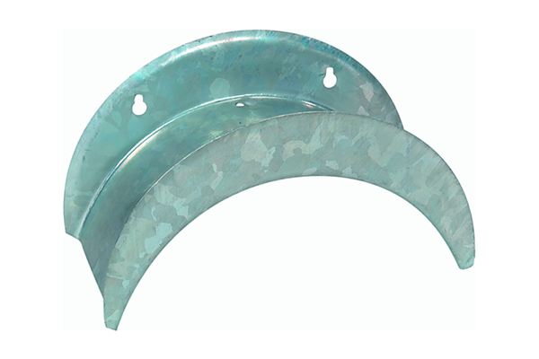 Wandschlauchhalter aus einem Stück gepresst