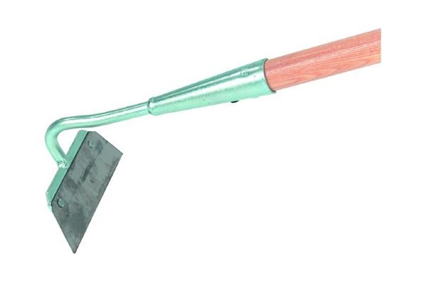 Rübenhacke verzinkt, genietetes Stahlmesser,