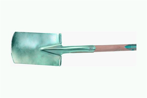 Gartenbauspaten ROBUST mit Tritt, verzinkt