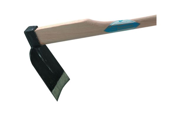 Flachhaue aus einem Stück geschmiedet