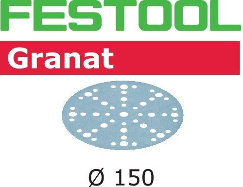 FESTOOL Schleifscheiben Granat gelocht