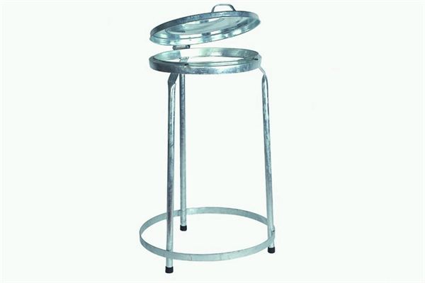 Kehrichtsackhalter mit Deckel