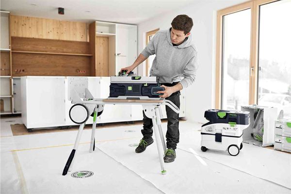 FESTOOL Akku-Tischkreissäge CSC SYS 50 EBI-Basic-S