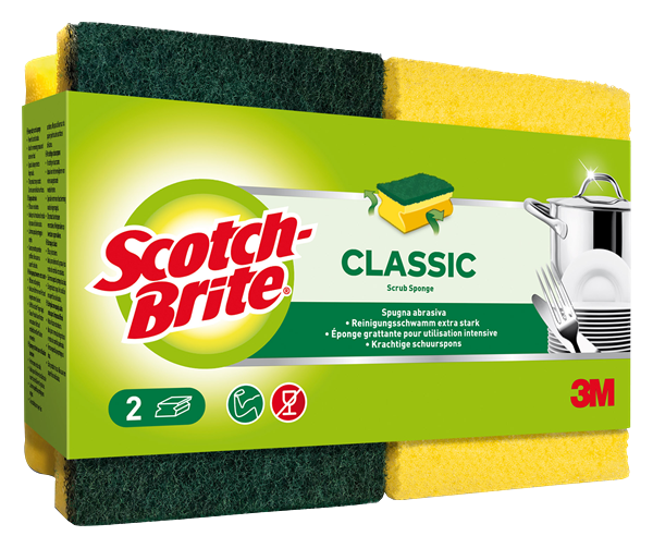 3M Reinigungsschwämme Scotch Brite aus Polyurethan
