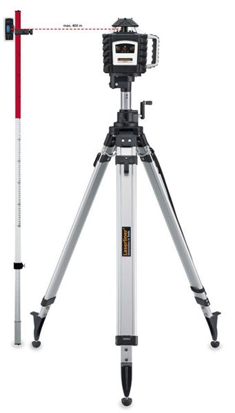 Laserliner Rotationslaser Quadrum 410 S Stativ-Set