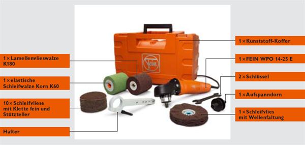 FEIN Winkelpolierer WPO 14-25 E Ø 150mm