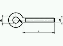 Ringschrauben leichte Ausführung