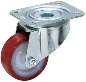 Lenkrolle mit Kunststoffrad 100mm