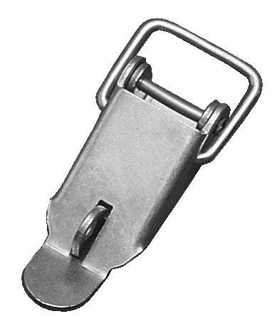 Kistenverschluss Stahl verzinkt, mit Oese