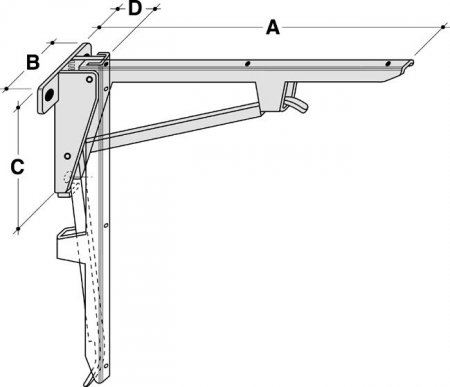 Hebgo Klappkonsole KL/480.2