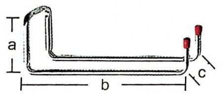 Gerätehalter aus verzinktem Stahlrohr