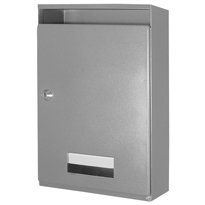 Briefkasten Select grau (nicht Post-Norm)