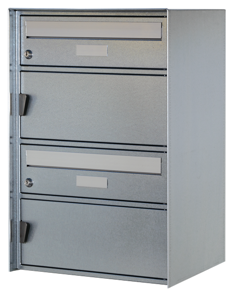 HUBER Briefkasten Modell Genève 2-übereinander