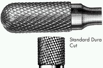 Ultra Tool Hartmetall-Frässtift Dura-Cut Nr. 4