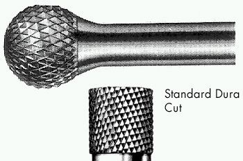 Ultra Tool Hartmetall-Frässtift Dura-Cut Nr. 4