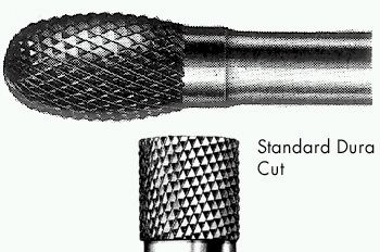 Ultra Tool Hartmetall-Frässtift Dura-Cut Nr. 4