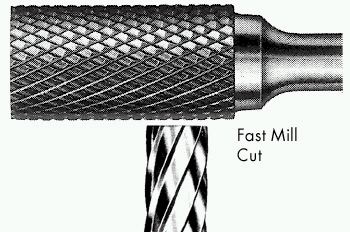 Ultra Tool Hartmetall-Frässtift Fast Mill Nr. 7