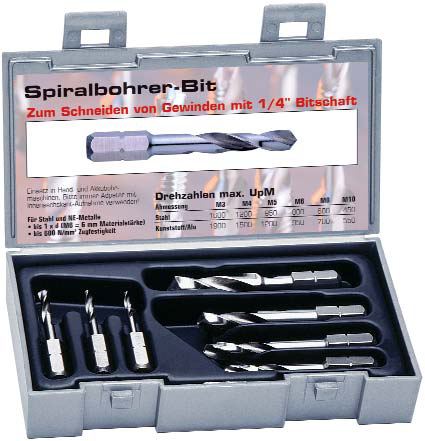 Exact HSS-Spiralbohrer Clip-Set