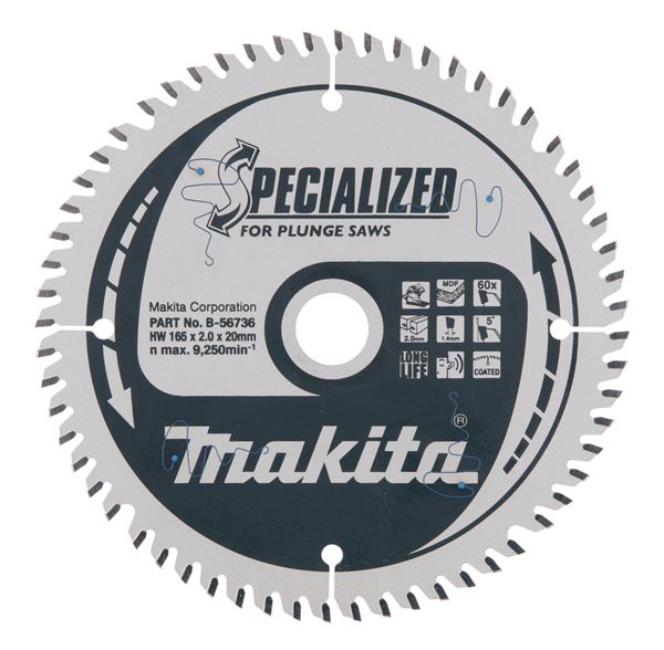 Makita HM-Kreissägeblatt für Holz, MDF