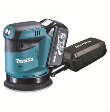 MAKITA Akku-Exzenterschleifer 18 Volt Li-Ion