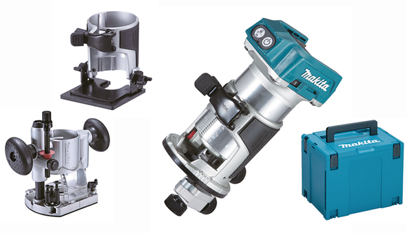 MAKITA Akku-Einhand/Kantenfräse 18V