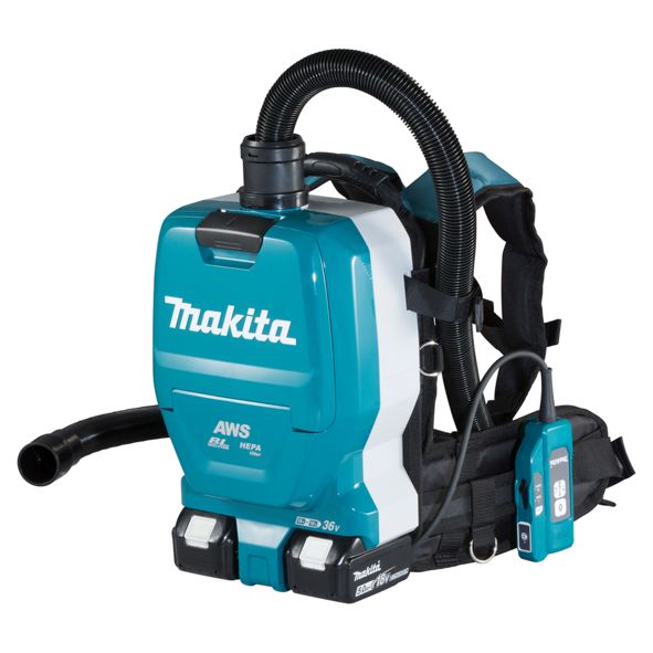 MAKITA Akku-Rucksackstaubsauger mit Bluetooth®