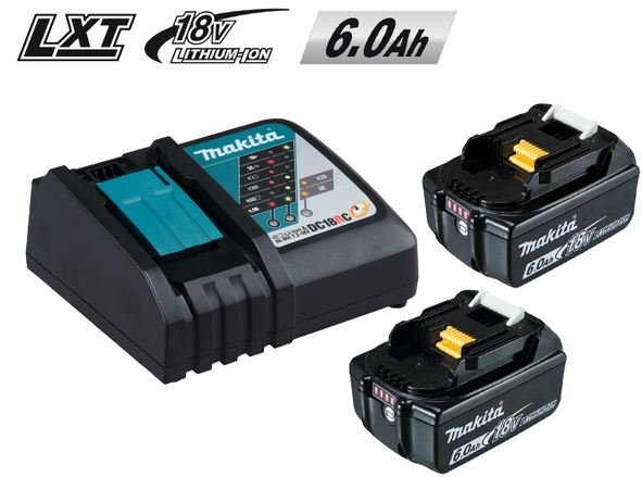 MAKITA ENERGYPACK! 2 x 6.0 Ah bestehend aus: