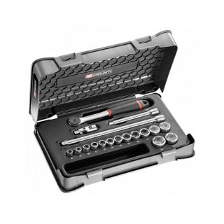 FACOM Steckschlüsselsatz 3/8" 6-kant 18-teilig