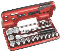 FACOM Steckschlüsselsatz ½" 12-kant 21-teilig