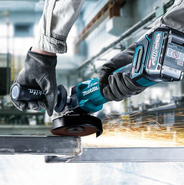 MAKITA Akku-Winkelschleifer Ø 125mm 40V max
