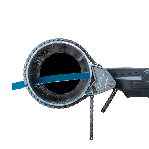 MAKITA Akku-Säbelsäge mit Ketten-Rohrhalterung 40V