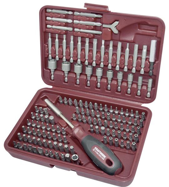 KRAFTWERK Universal-Bit-Box 1/4", 138-tlg.