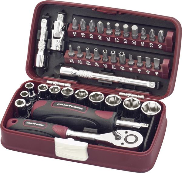 KRAFTWERK Steckschlüsselsatz 1/4"