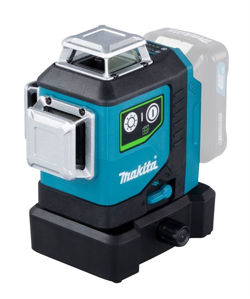 Makita Akku-Kreuzlinien-Laser 12V, grün 360°