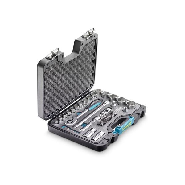 technocraft Steckschlüsselkoffer "Silverline"