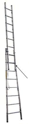 Zarges Mehrzweckleiter 2-teilig, 2x6 Sprossen