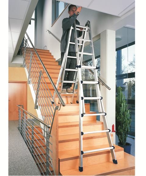 ZARGES Teleskop-Mehrzweckleiter Variotec V